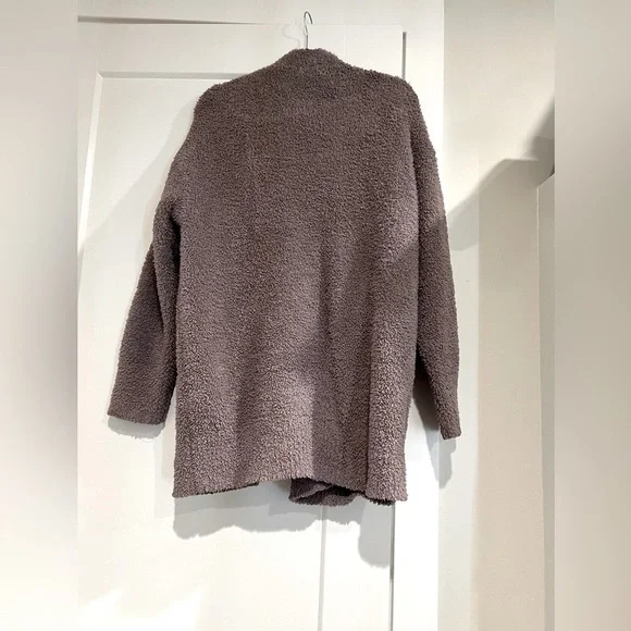 Barefoot Dreams Cozy Gray Cardigan - Picture 4 of 7
